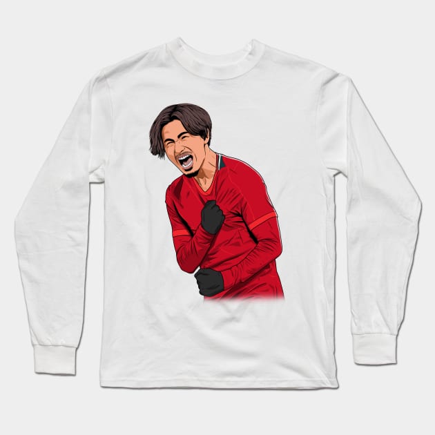 Takumi Minamino Long Sleeve T-Shirt by Ades_194